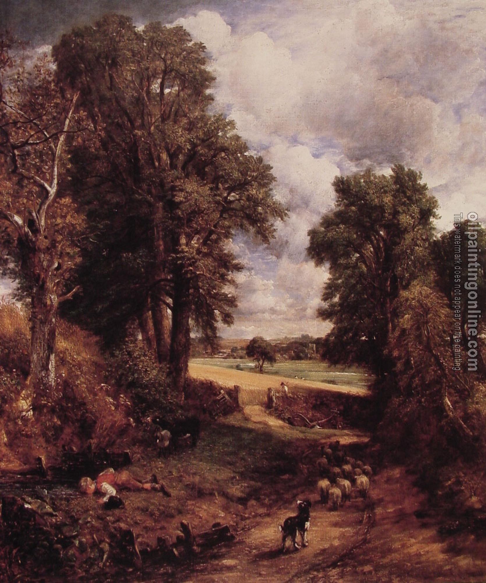 Constable, John - The Cornfield